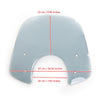 Vespa LX50 LX125 LX150 GT200 GTS250ie GTS300 Super Generic Windshield Windscreen fit
