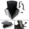 Honda CB650F 2014-2017 Generic ABS Plastic Windscreen Windshield Shield with Bracket
