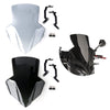 Honda CB650F 2014-2017 Generic ABS Plastic Windscreen Windshield Shield with Bracket