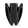 Kawasaki Z1000 (2010-2013) 5 Color Generic Windshield WindScreen Double Bubble