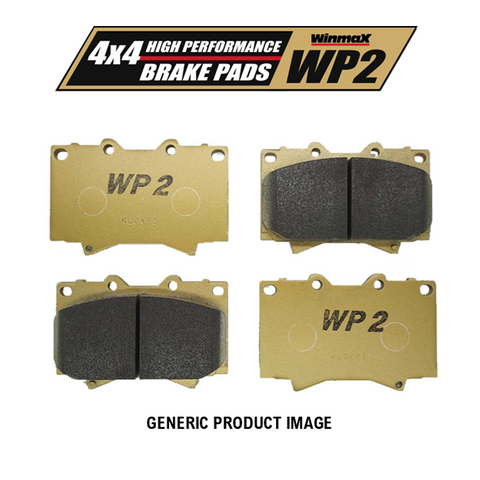 WinmaX WP2 4x4 Heavy Duty Brake Pads Toyota Landcruiser