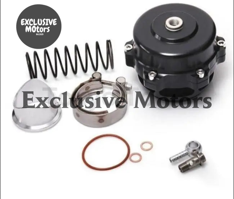 Universal JDM 50Mm V Band Blow Off Valve Bov Q Typer W/ Weld On Aluminum Flange