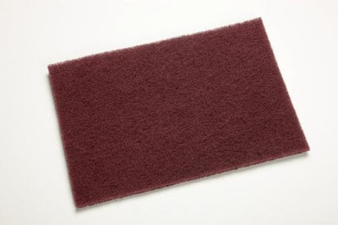 3M Scotch-Brite Hand Pad 7447 Very Fine Maroon 230x150mm