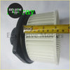 White plastic cabin air filter with black mounting bracket for mitsubishi l200 pajero sport ac heater blower motor