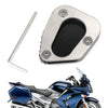 YAMAHA FJR1300 2006-2017 Black Generic Kickstand Sidestand Enlarge Plate Pad fit