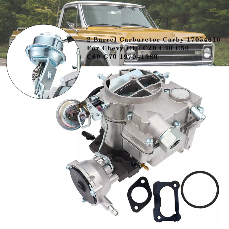 Chevy C10 C20 C30 C50 C60 C70 1970-1980 2 Barrel Carburetor Carby 17054616