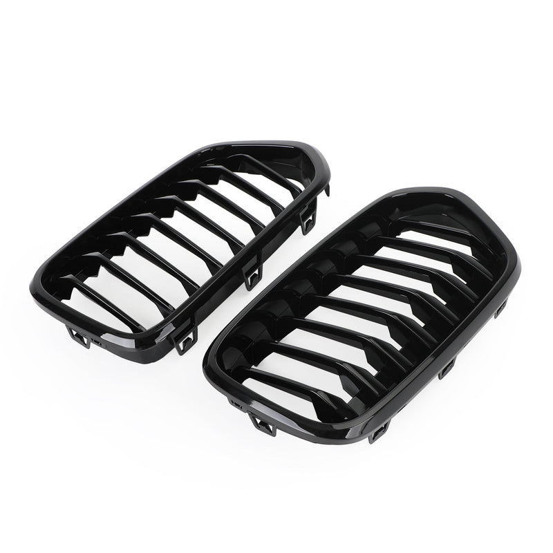 BMW X2 F39 Gloss Black Front Bumper Grille (2018-2023)