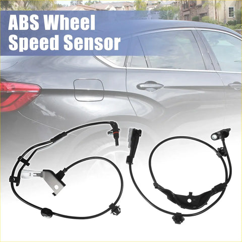 Black abs wheel speed sensor with coiled wiring and metallic bracket for rear left or right toyota hilux viii 2015-2022