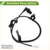 Black abs wheel speed sensor for toyota bb ii front right with brake pedal position sensor and coiled cable