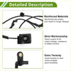 Black reinforced abs plastic and metal abs wheel speed sensor for toyota c-hr 2016-2023 front left with gold stud