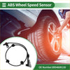 Black abs wheel speed sensor for Toyota Fortuner 2005-2023 with coiled cable and connector on white background