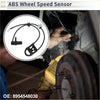 Black abs wheel speed sensor with coiled cable and plastic housing for toyota highlander rear right 2004-2007