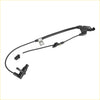 Black abs wheel speed sensor with flexible cable and molded plastic housing for 2008-2012 toyota highlander