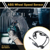 Black abs wheel speed sensor for toyota reiz front right 2007-2012 with coiled cable and mounting brackets