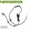 Black abs wheel speed sensor wire with gray connector and black plastic housing for Toyota Scion xB 2004-2015