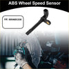 Black abs wheel speed sensor for toyota sequoia with yellow metallic contact and molded plastic housing