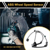 Black abs wheel speed sensor for 2016-2019 toyota tacoma front right with coiled wire and plastic connectors