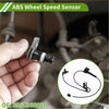 Abs wheel speed sensor for Toyota Wish front left with black plastic body metallic housing and wiring harness attached