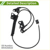 Abs wheel speed sensor for toyota wish front right with black plastic and metal body coiled wiring and connector