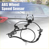 Black abs wheel speed sensor front right for Toyota Highlander 2010-2018 with coiled cable and mounting bracket
