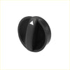 Black plastic ac climate control switch knob with white triangular indicator for toyota tacoma 2005-2011