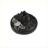Black plastic back side car headlight bulb holder with clear metal terminals for ac heater fan switch toyota tundra