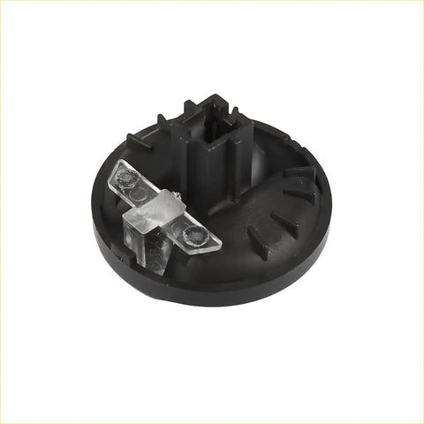 Black plastic back side car headlight bulb holder with clear metal terminals for ac heater fan switch toyota tundra