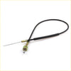 Black accelerator cable for nissan datsun bluebird sss 510 520 with brass metal connector and thin metallic rod