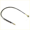Accelerator cable for nissan datsun bluebird sss 510 520 1960 1973 black with metallic connectors wrapped in clear plastic