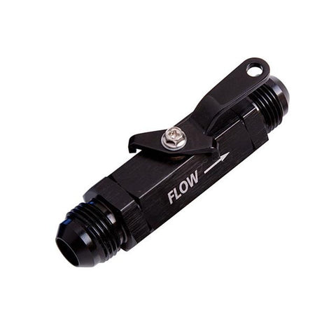 Aeroflow AF1000-04BLK Shut Off Valve -4AN Black