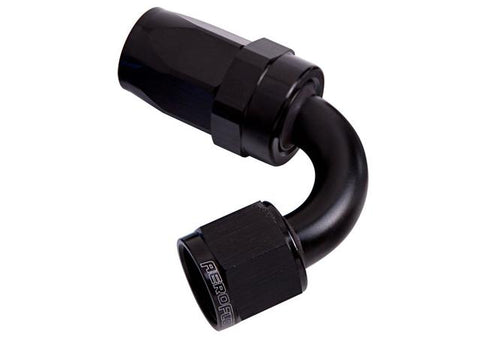 Aeroflow AF104-10BLK -10AN Taper Series 120 Degree Hose