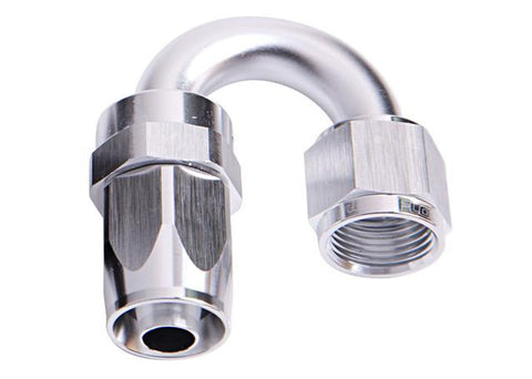 Aeroflow AF106-04S -4AN Taper Series 180 Degree Hose End