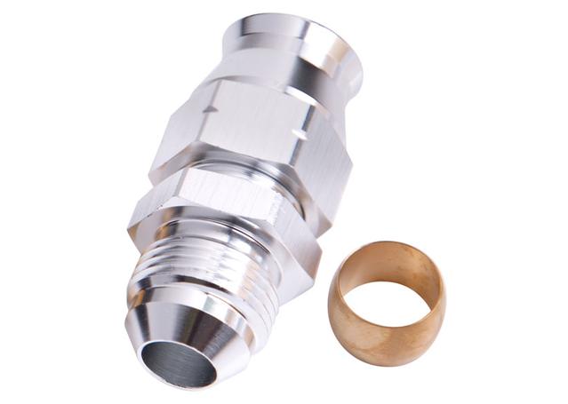 Aeroflow AF108-05S 5/16" Hard Line To -6AN Male Adapter