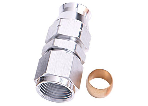 Aeroflow AF109-06S 3/8" Hard Line To -6AN Female Adapter