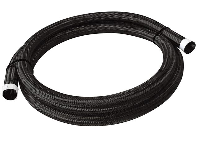 Aeroflow AF111-021-1MBLK 111 Series Black Braided Cover