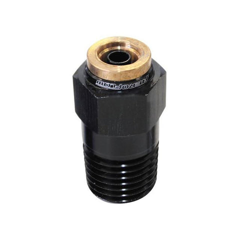Aeroflow AF121-04BLK 1/4" Npt Straight To 1/4" 120 Series