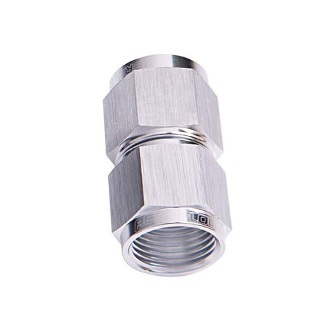 Aeroflow AF131-06S Straight Female Flare -6AN Silver