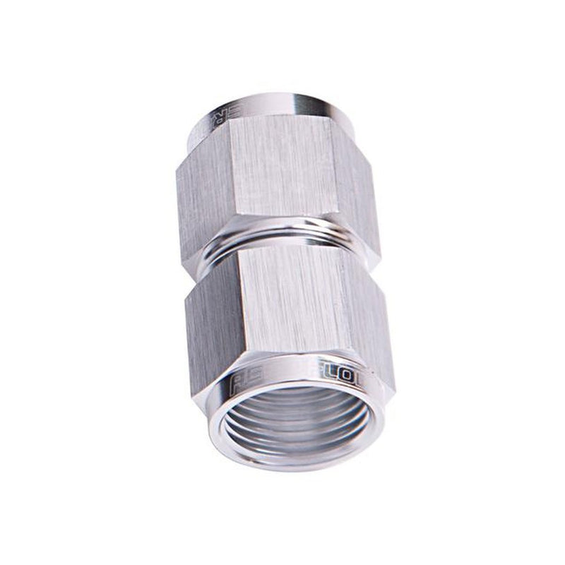 Aeroflow AF131-06S Straight Female Flare -6AN Silver