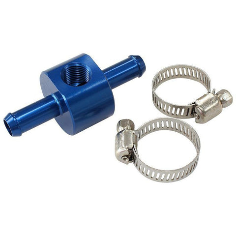 Aeroflow AF138-05 5/16" Barb With 1/8" Port Adapter Blue