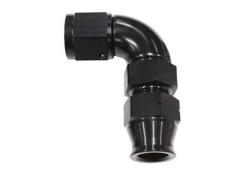 Aeroflow AF139-06BLK 3/8" Tube 90Deg Female -6AN Black