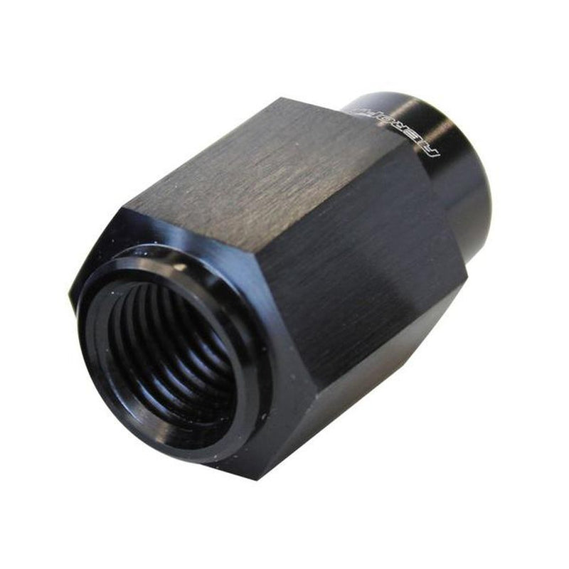 Aeroflow AF146-02BLK Fuel Rail To Gauge Adapter Female