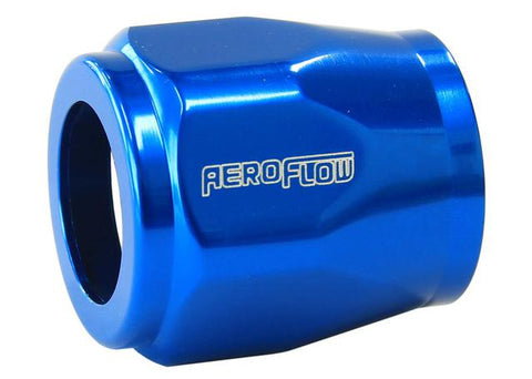Aeroflow AF150-04 Hex Hose Finisher 12mm ID Blue 1/2" ID