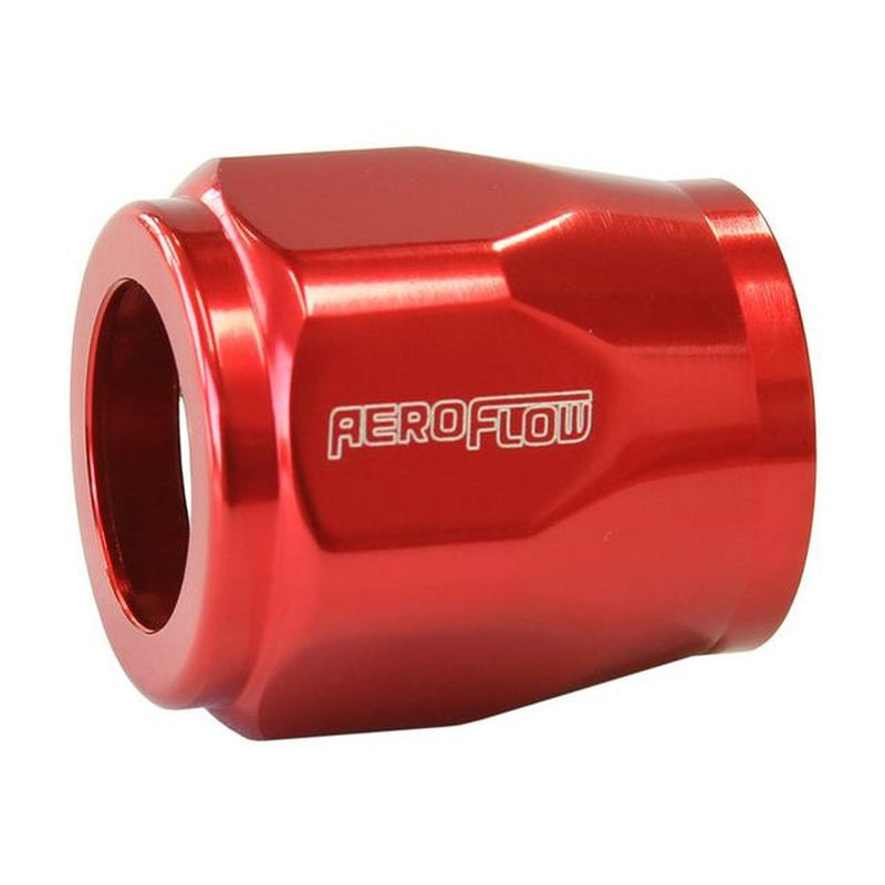 Aeroflow AF150-08R Hex Hose Finisher 17mm ID Red 11/16"