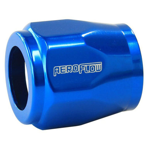Aeroflow AF150-08 Hex Hose Finisher 17mm ID Blue 11/16"