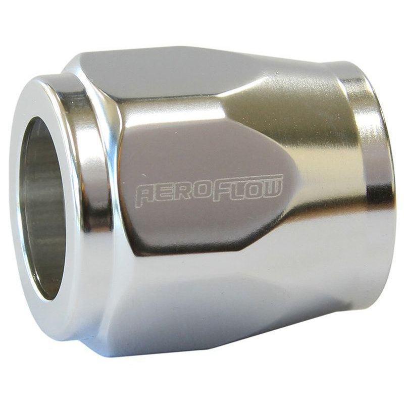 Aeroflow AF150-16S Hex Hose Finisher 30.5mm ID Silver