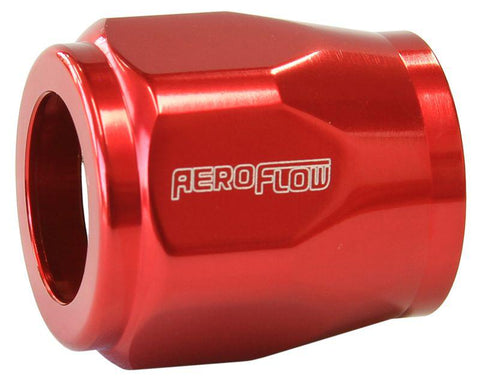 Aeroflow AF150-16R Hex Hose Finisher 30.5mm ID Red