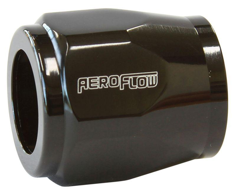 Aeroflow AF150-12BLK Hex Hose Finisher 24.95mm ID Black