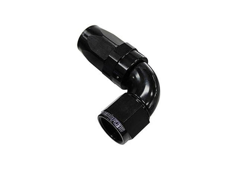 Aeroflow AF153-20BLK 90 Deg Hose End -20AN Black Full