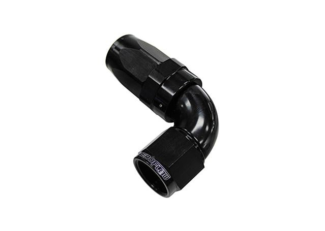 Aeroflow AF153-20BLK 90 Deg Hose End -20AN Black Full