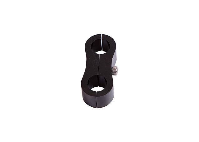 Aeroflow AF156-07BLK Billet Dual Hose Seperator Black